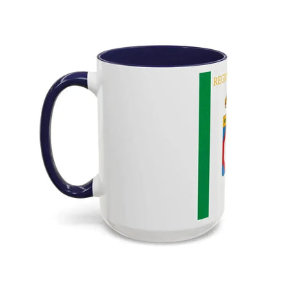 Flag of Apulia Italy - Accent Coffee Mug - Go Mug Yourself