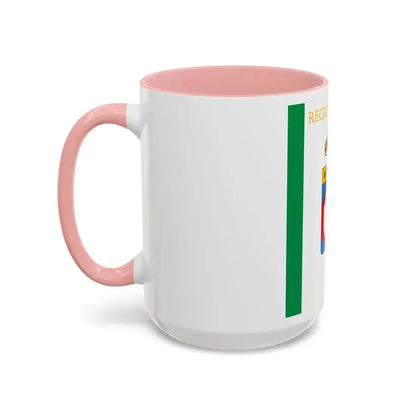 Flag of Apulia Italy - Accent Coffee Mug - Go Mug Yourself