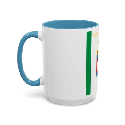 Flag of Apulia Italy - Accent Coffee Mug - Go Mug Yourself