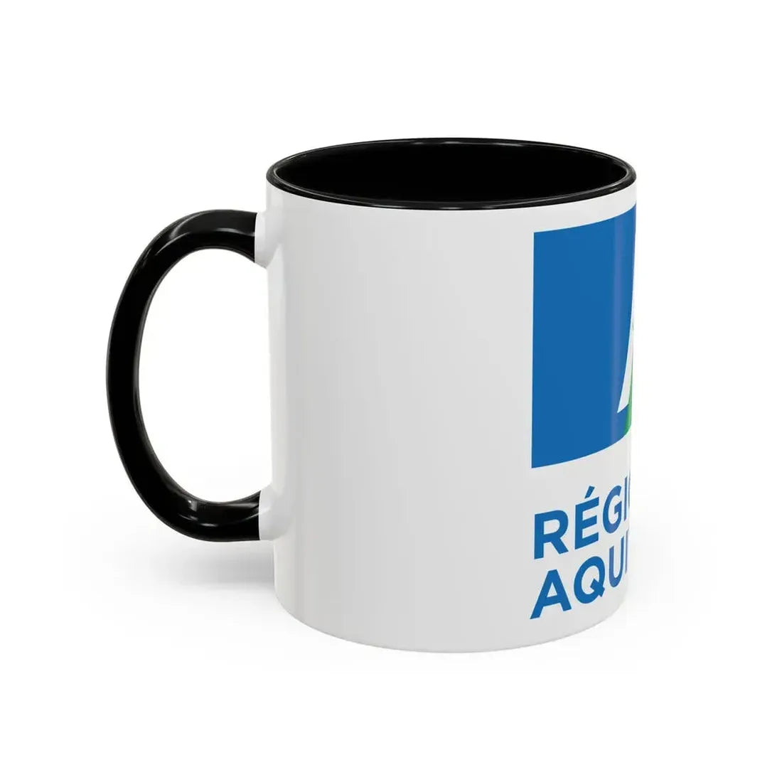Flag of Aquitaine France 2 - Accent Coffee Mug - Go Mug Yourself