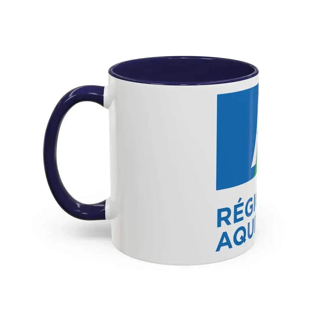 Flag of Aquitaine France 2 - Accent Coffee Mug - Go Mug Yourself