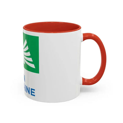 Flag of Aquitaine France 2 - Accent Coffee Mug - Go Mug Yourself