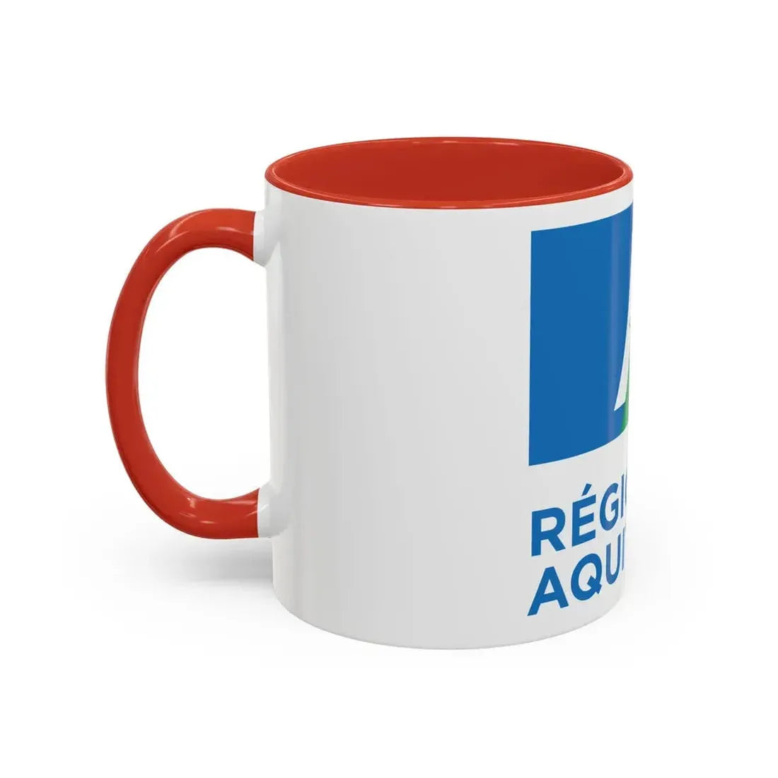 Flag of Aquitaine France 2 - Accent Coffee Mug - Go Mug Yourself