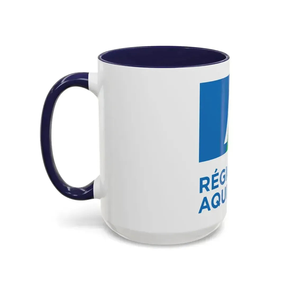 Flag of Aquitaine France 2 - Accent Coffee Mug - Go Mug Yourself