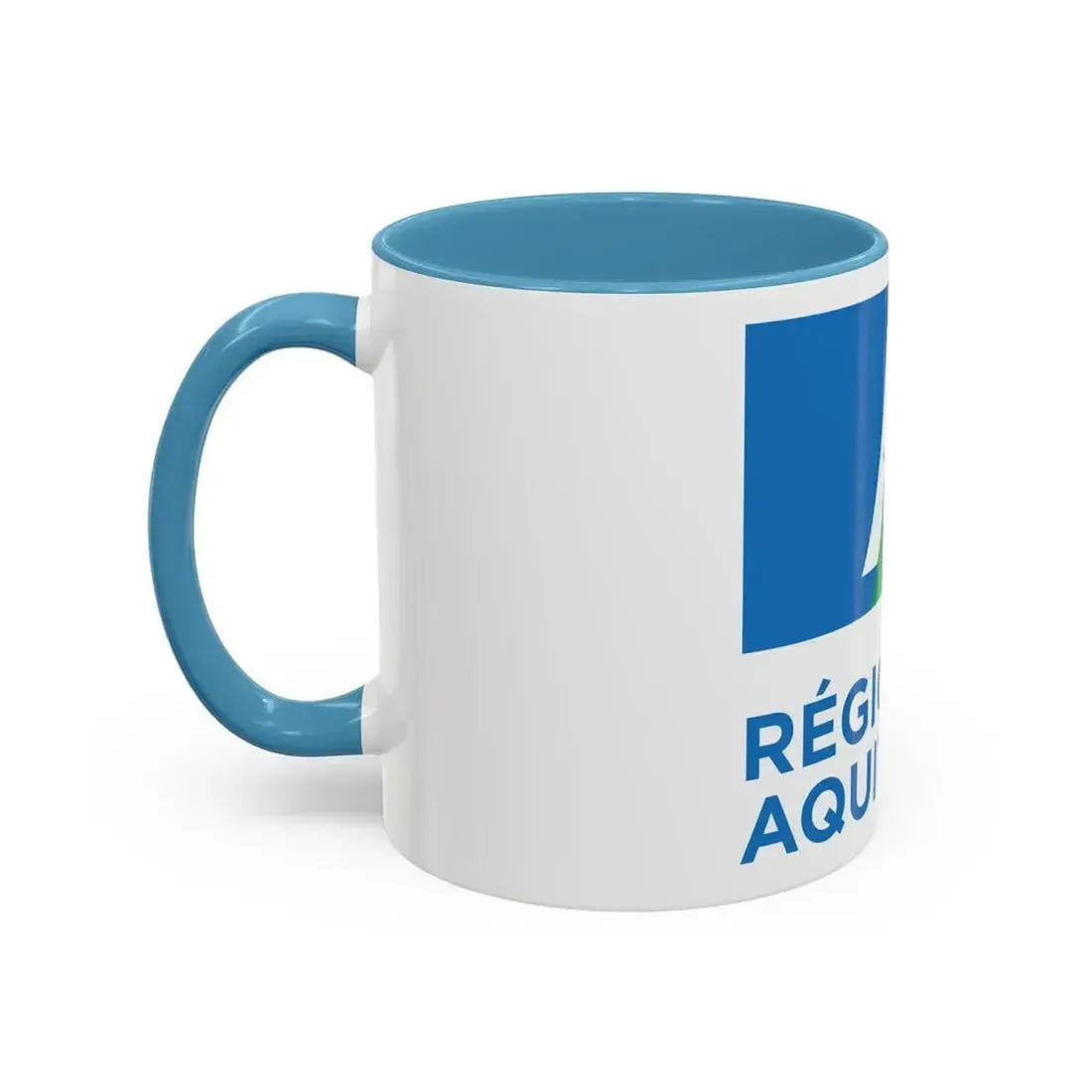 Flag of Aquitaine France 2 - Accent Coffee Mug - Go Mug Yourself
