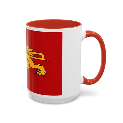 Flag of Aquitaine France - Accent Coffee Mug - Go Mug Yourself