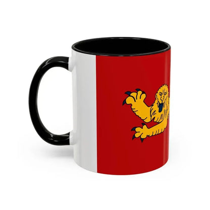 Flag of Aquitaine France - Accent Coffee Mug - Go Mug Yourself