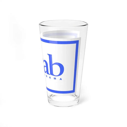 Flag of Arab Alabama (United States) Pint Glass 16oz - Go Mug Yourself