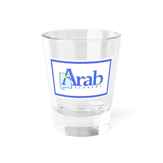 Flag of Arab Alabama (United States) Shot Glass 1.5oz 1.5oz - Go Mug Yourself