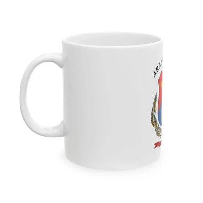 Flag of Aranyosgadany (Hungary) White Coffee Mug - Go Mug Yourself