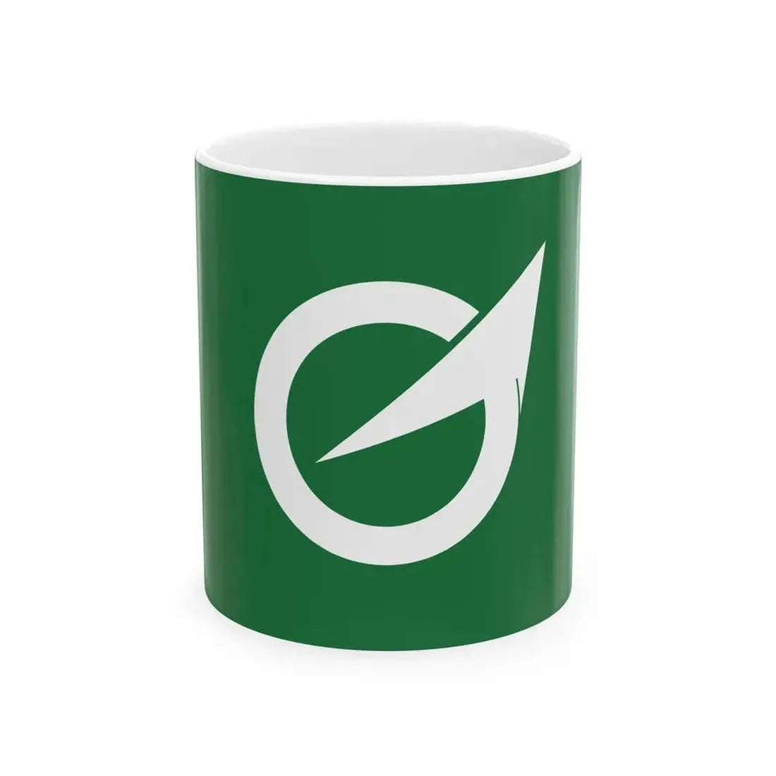 Flag of Arao Kumamoto (Japan) White Coffee Mug 11oz - Go Mug Yourself