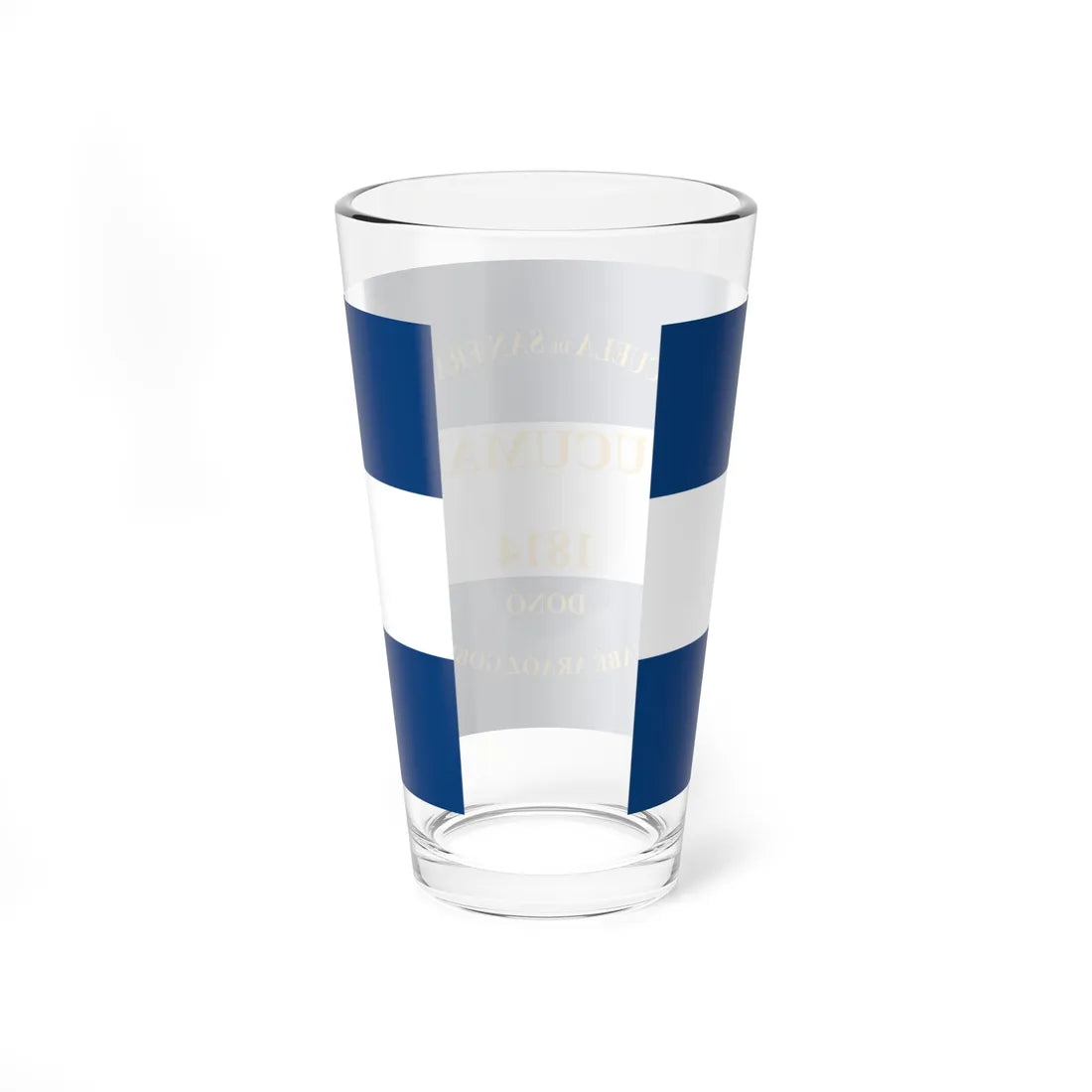 Flag of Araoz (Argentina) Pint Glass 16oz - Go Mug Yourself