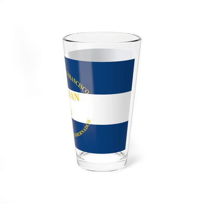Flag of Araoz (Argentina) Pint Glass 16oz - Go Mug Yourself