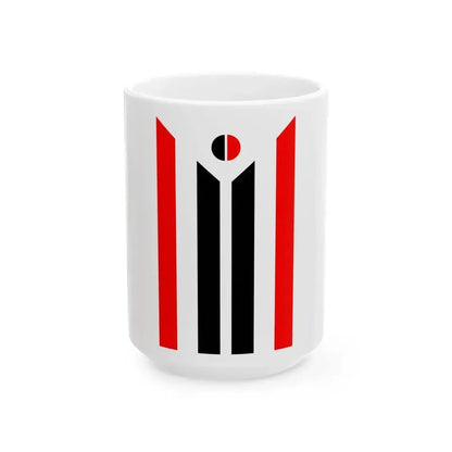 Flag of Arapaho Nation 2021 (United States) White Coffee Mug 15oz - Go Mug Yourself