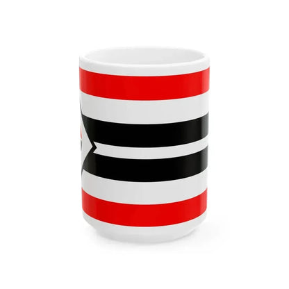 Flag of Arapaho Nation (United States) White Coffee Mug 15oz - Go Mug Yourself