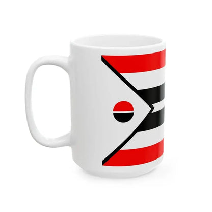 Flag of Arapaho Nation (United States) White Coffee Mug - Go Mug Yourself