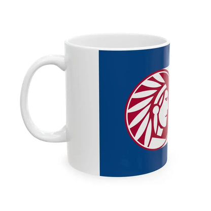 Flag of Arapahoe County Colorado (United States) White Coffee Mug - Go Mug Yourself