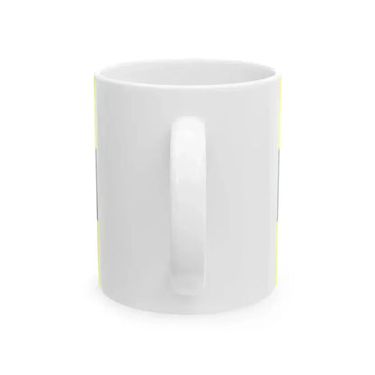 Flag of Arc-sous-Cicon (France) White Coffee Mug - Go Mug Yourself