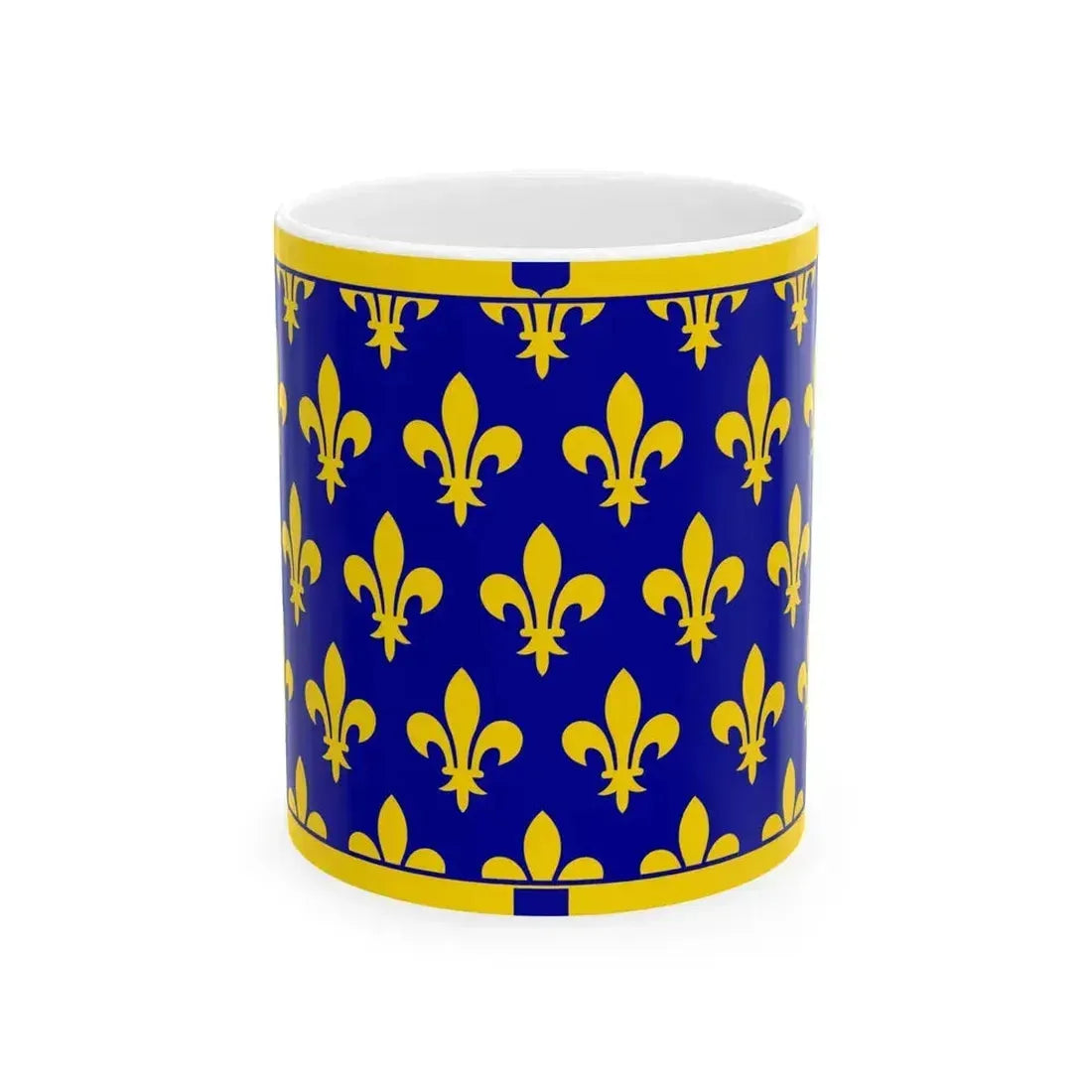 Flag of Ardeche (France) White Coffee Mug 11oz - Go Mug Yourself