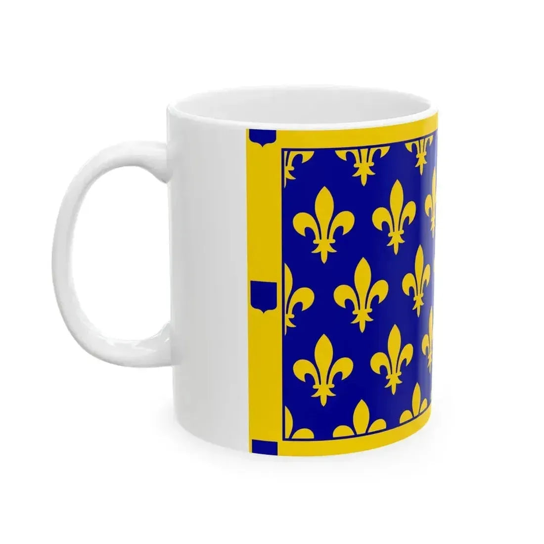 Flag of Ardeche (France) White Coffee Mug - Go Mug Yourself