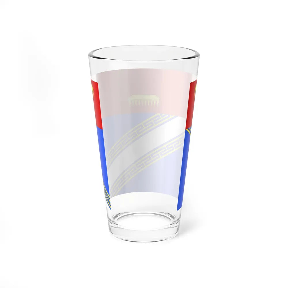 Flag of Ardennes France 2 - Pint Glass 16oz-Go Mug Yourself