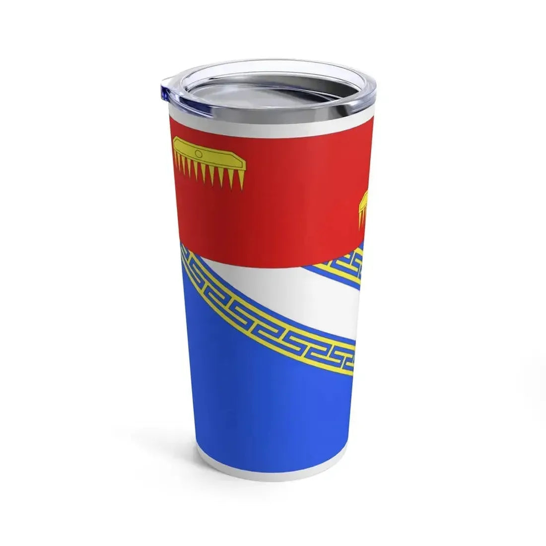 Flag of Ardennes France 2 - Tumbler 20oz - Go Mug Yourself