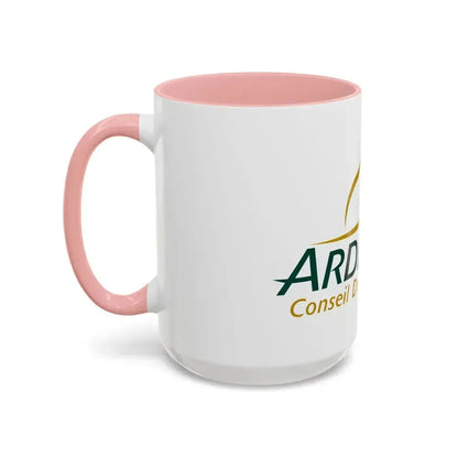Flag of Ardennes France - Accent Coffee Mug - Go Mug Yourself