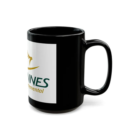 Flag of Ardennes France - Black Coffee Mug-Go Mug Yourself