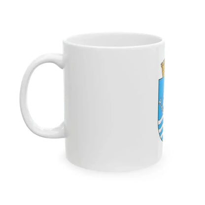 Flag of Arendal (Norway) White Coffee Mug - Go Mug Yourself