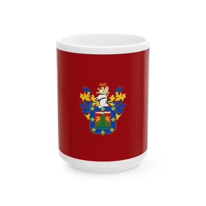 Flag of Arequipa (Peru) White Coffee Mug 15oz - Go Mug Yourself