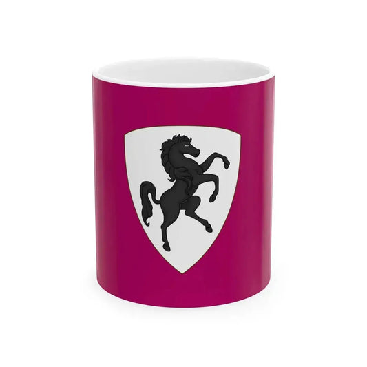 Flag of Arezzo (Italy) White Coffee Mug 11oz - Go Mug Yourself