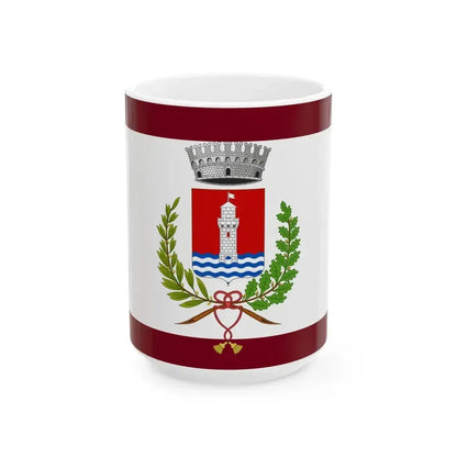 Flag of Argenta (Italy) White Coffee Mug 15oz - Go Mug Yourself