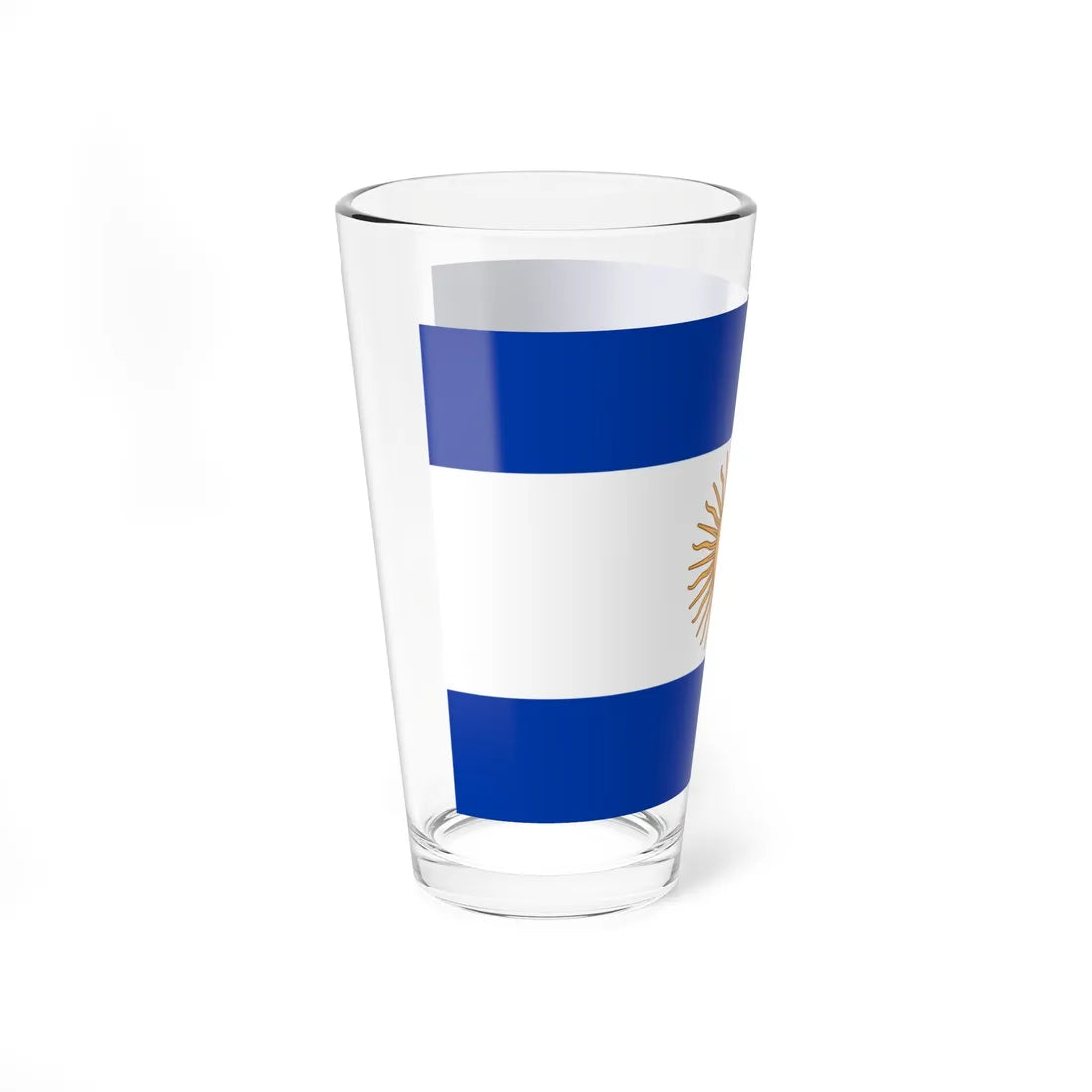 Flag of Argentina 1819 (Argentina) Pint Glass 16oz - Go Mug Yourself