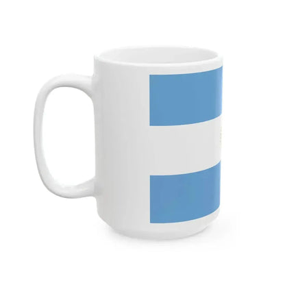 Flag of Argentina 1861-2010 3-2 (Argentina) White Coffee Mug - Go Mug Yourself