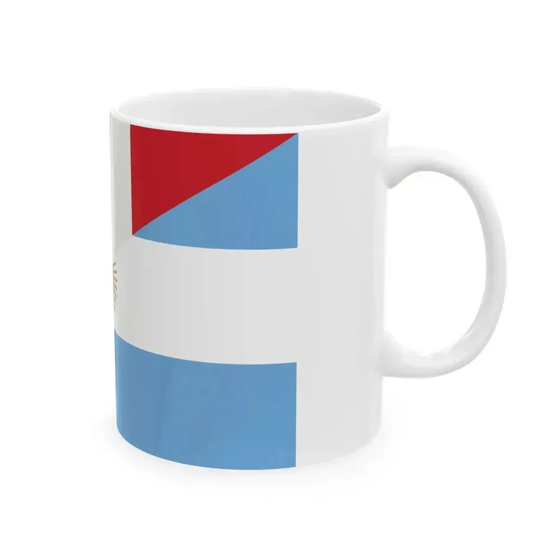 Flag of Argentina and Italy (Italy) White Coffee Mug - Go Mug Yourself