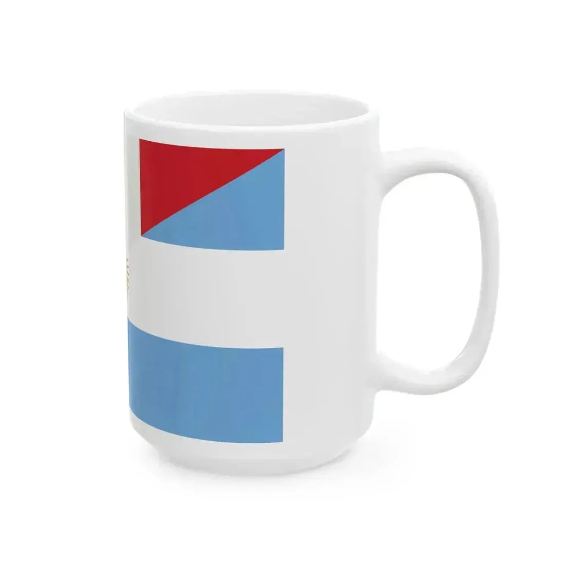 Flag of Argentina and Italy (Italy) White Coffee Mug - Go Mug Yourself