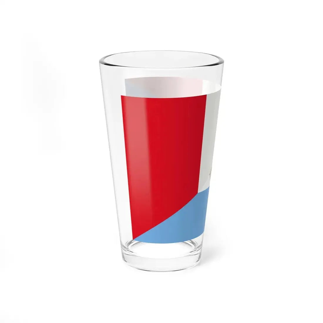 Flag of Argentina and Peru (Peru) Pint Glass 16oz - Go Mug Yourself