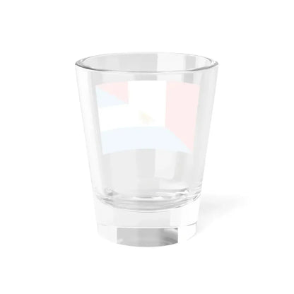 Flag of Argentina and Peru (Peru) Shot Glass 1.5oz - Go Mug Yourself