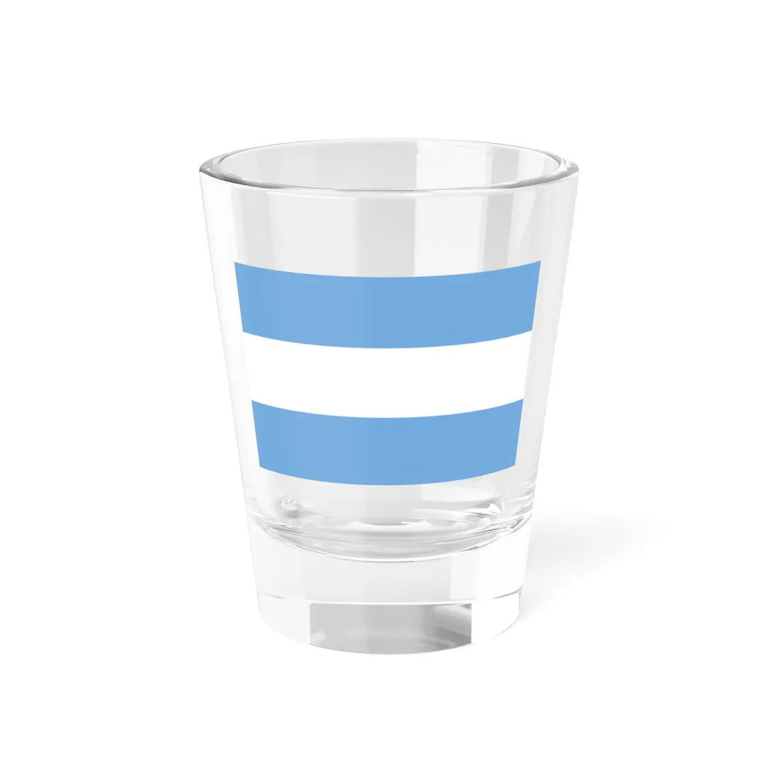 Flag of Argentina civil 3-2 (Argentina) (Coat of Arms) Shot Glass 1.5oz 1.5oz - Go Mug Yourself