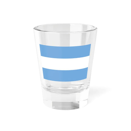Flag of Argentina civil 3-2 (Argentina) (Coat of Arms) Shot Glass 1.5oz 1.5oz - Go Mug Yourself