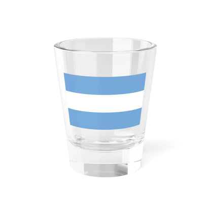 Flag of Argentina civil (Argentina) (Coat of Arms) Shot Glass 1.5oz 1.5oz - Go Mug Yourself