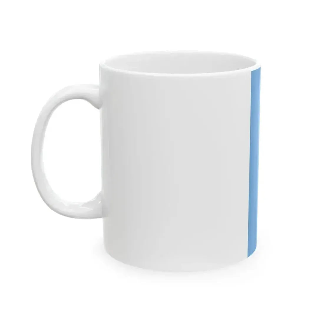 Flag of Argentina vertical (Argentina) White Coffee Mug - Go Mug Yourself