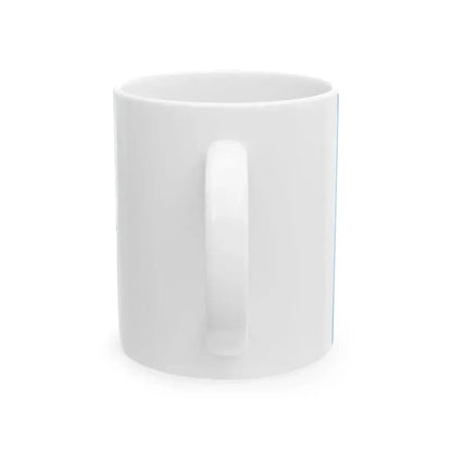 Flag of Argentine Commandante Superior 1894-1904 (Argentina) White Coffee Mug - Go Mug Yourself