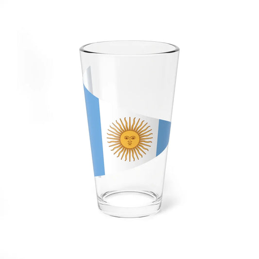 Flag of Argentine Commandante Superior 1894 to 1904 - Pint Glass 16oz-16oz-Go Mug Yourself