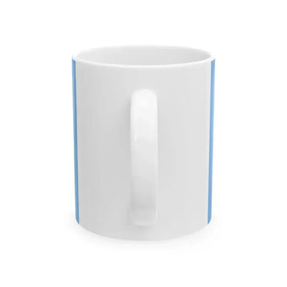 Flag of Argentine General de Brigada 1894-1904 (Argentina) White Coffee Mug - Go Mug Yourself