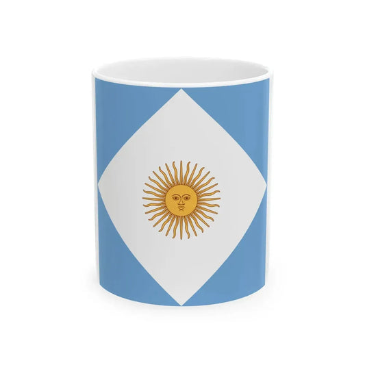 Flag of Argentine Ministers of State 1894-1904 (Argentina) White Coffee Mug 11oz - Go Mug Yourself