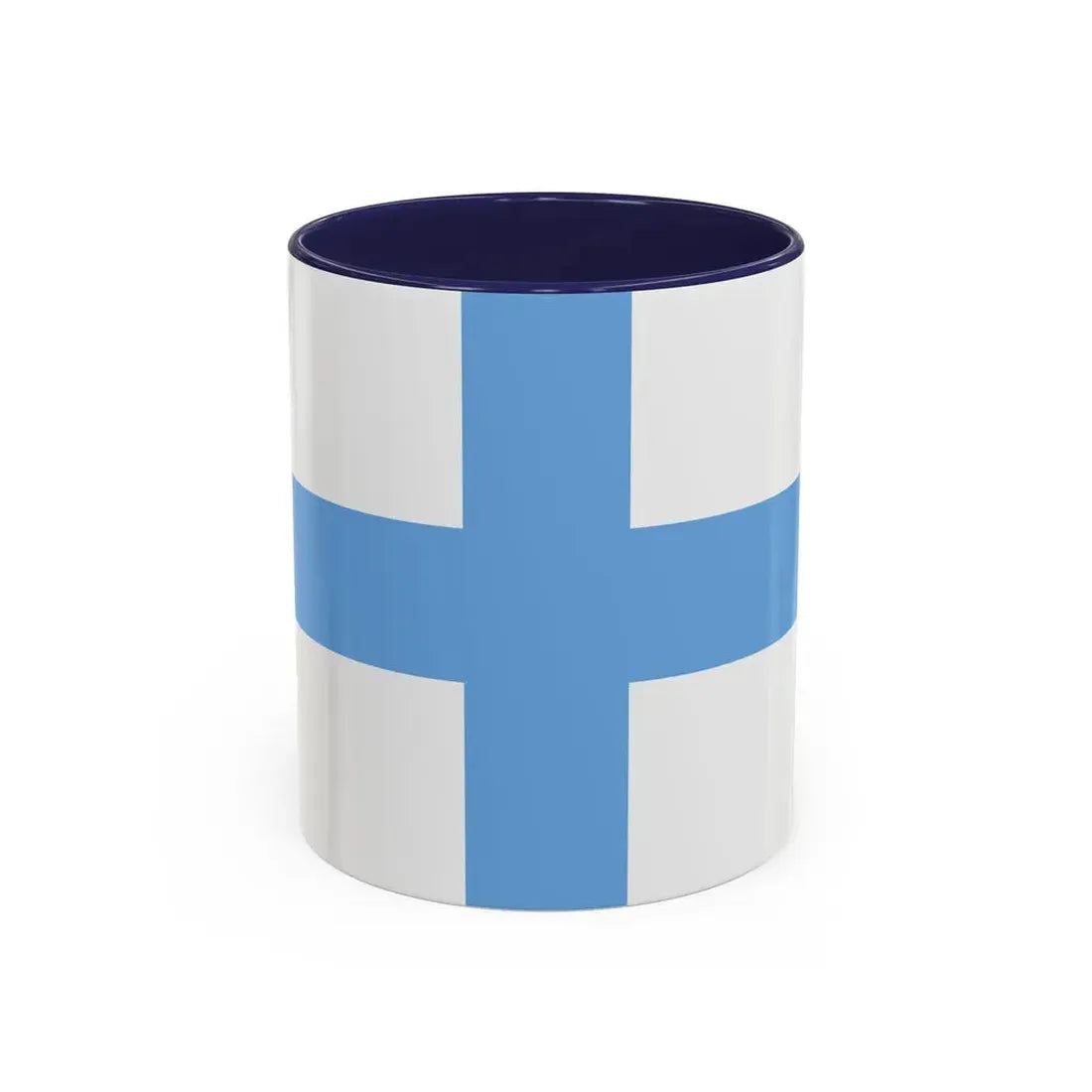 Flag of Argentine Patriotic League - Accent Coffee Mug 11oz Navy - Go Mug Yourself