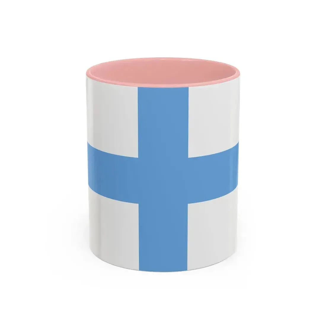 Flag of Argentine Patriotic League - Accent Coffee Mug 11oz Pink - Go Mug Yourself