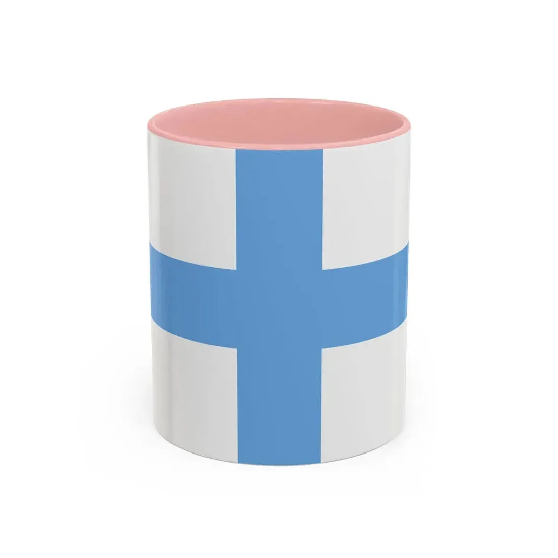 Flag of Argentine Patriotic League - Accent Coffee Mug 11oz Pink - Go Mug Yourself