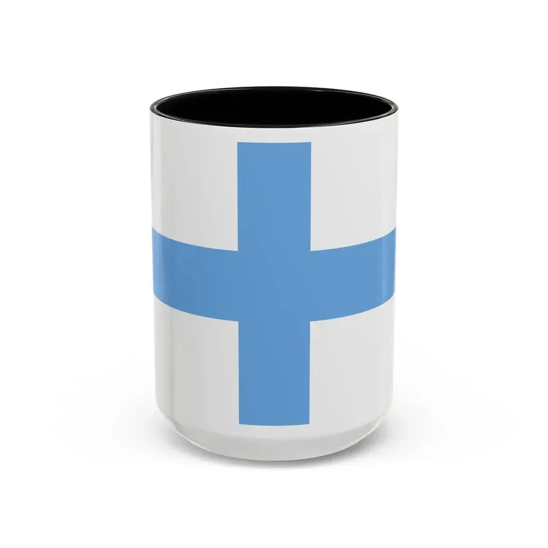 Flag of Argentine Patriotic League - Accent Coffee Mug 15oz Black - Go Mug Yourself